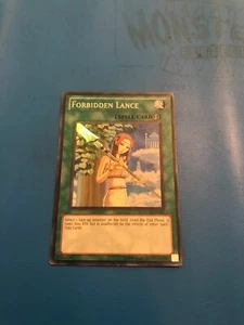 YUGIOH Super Rare Forbidden Lance STOR-EN061 - Picture 1 of 2