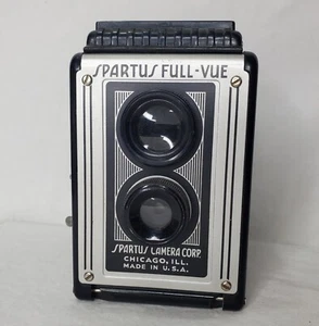 Vintage Spartus Full Vue Camera Instruction Manual Ephemera 1950s Chicago IL - Picture 1 of 12