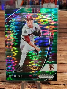 2020 Prizm Draft Picks CJ Van Eyk Green Pulsar #PDP42 - Bild 1 von 2