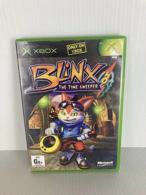 Blinx The Time Sweeper Microsoft XBOX  Pal- Free Post - Image 1 of 4