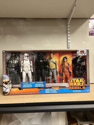 Star Wars Rebels Heroes and Villains Six Pack 12” En Figura Objetivo Exclusivo Foto 1 de 4