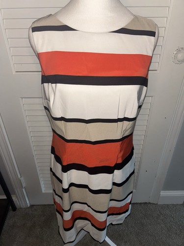 Abito tubino donna multicolore a righe Alyx taglia 10