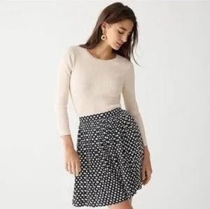 J. nuovo con etichetta T-shirt maglione donna CREW Supersculpt a costine BJ591 taglia XL leggi - Foto 1 di 8