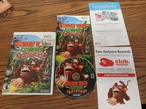 Donkey Kong Country Returns (Nintendo Wii 2010) Handbuch Einlagen Reg Card getestet!✅ - Bild 1 von 16