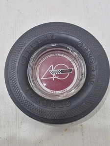 Cenicero de neumáticos Corvette vintage 40 aniversario coleccionable Chevrolet Chevy - Imagen 1 de 6