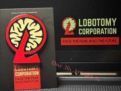 Lobotomy Corporation L Company Logo Enamel Badge Brooch Pin Customized - Image 1 of 4