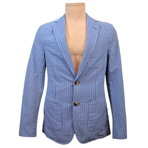 Abrigo deportivo a cuadros Vineyard Vines Tonal Seersucker talla XS - Imagen 1 de 7