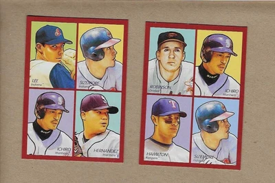 Ichiro Suzuki 2009 Upper Deck Goudey 4 en 1 lote de 2 cartas Brooks Robinson etc. Foto 1 de 2