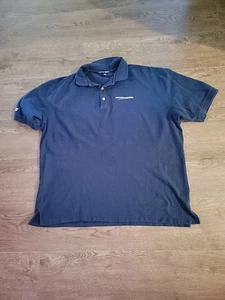 VTG Embroidered Official Northrop Grumman Logo in front and shor sleeve BLUE 2XL - Picture 1 of 5