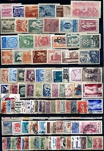 Tematica Spazio Annate e Nazioni varie 65 pezzi - usati + ** (m2101) - Imagen 1 de 1