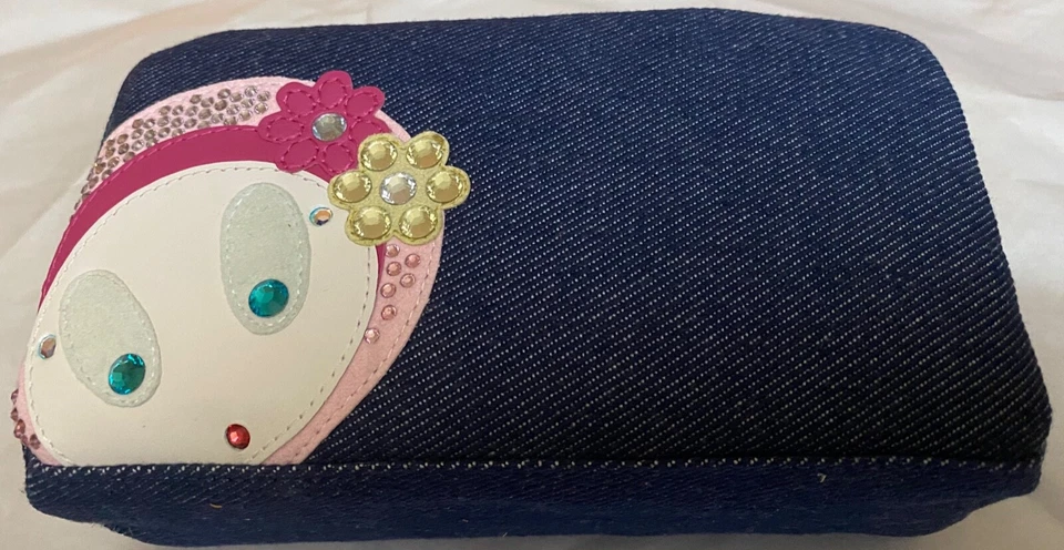 Swarovski Erika And Eliot Swing Sing Shine Cosmetic Zip Pouch Rare New - image 1 of 1