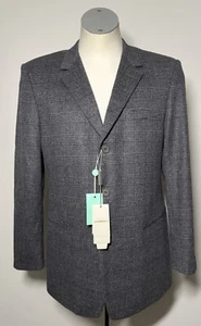 Neu mit Etikett! Emporio Armani Blazer Sakko Giacca Wolle/Angora Mischung - Grau Glen Plaid - Gr. 54 - Bild 1 von 20