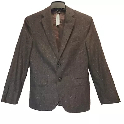 Traje Chaqueta Banana Republic Slim Donegal Para Hombre Mezcla de Lana Talla 38 Ceja Corta Foto 1 de 4