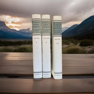 Bruce Redford THE LETTERS OF SAMUEL JOHNSON 3 VOLUME SET 1731-1772, 1773-1776, 1 - Picture 1 of 4