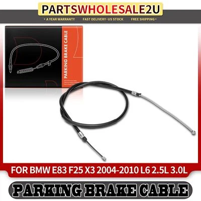 Cable freno aparcamiento conductor trasero izquierdo bmw x3 2004 2005 2006-2010 l6 2,5 l 3,0 l Foto 1 de 4
