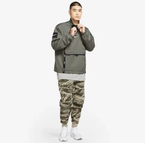 Nike Sportswear Air Woven Pullover Jacket CU4118-380 Mens Size M - Picture 1 of 6