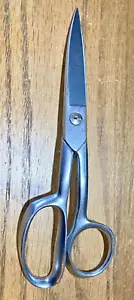 GOLD SEAL 8.in Seamstress Shears Angle Scissors Stainless Steel Vintage USA - Picture 1 of 5