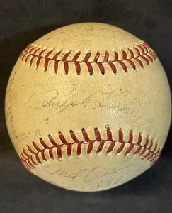 1951 Pittsburgh Pirates Team Signed Autographed NL Baseball Kiner Law Thomas - Picture 1 of 6