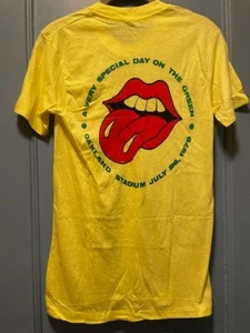 vtg 1978 Day on the Green Oakland Rolling Stones Santana Peter Tosh t-shirt sz S - Picture 1 of 7