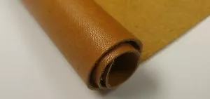 REED TANNERS LEATHER HIDES - COW SKINS LIGHT BROWN COLOR 12 X 24 Inches 2 Sqf - Picture 1 of 1