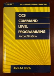 CICS Command Level Programming by Alida M. Jatich (Hardcover, 1991, Pre-Owned) - Picture 1 of 6