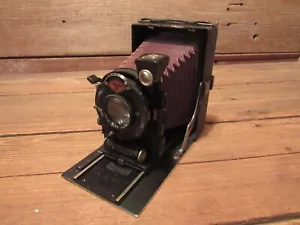 Vintage 1920's Agfa Standard Model 208 Plate Folding Camera - PARTS! - Picture 1 of 12
