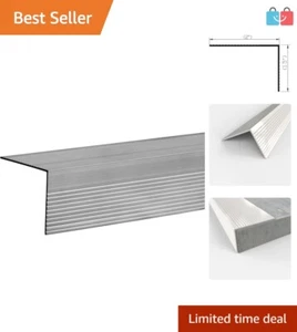 Premium 48" Aluminum Stair Nosing - Heavy-Duty Edge Protector, Scratch Resistant - Picture 1 of 6