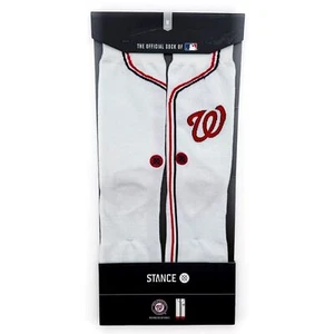 Stance Washington Nationals Heimtrikot Crew-Socken MLB Medium Herren Damen Geschenk - Bild 1 von 6