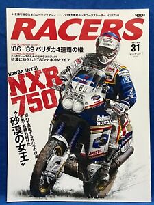 Magazine moto japonais Racers Vol.31 Honda NT5 NTR750 livre japonais