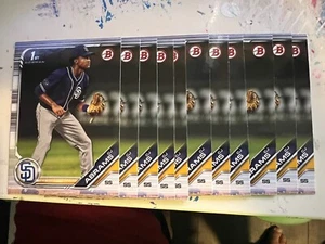 2019 Bowman Draft CJ Abrams 1st Lot x11 Paper Base BD-85 Padres - Picture 1 of 3