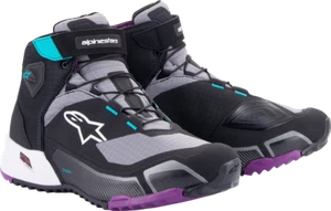Alpinestars Stella CR-X Drystar Shoes 7.5 Black/Gray/Teal/Purple - Picture 1 of 1