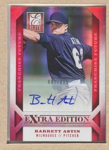 Barrett Astin 29 2013 Elite Extra Edition Fr. Futures Autograph Auto 087/899