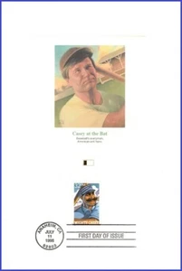 USA3 #3083 U/A FLEETWOOD PRUEBA TARJETA FDC Mighty Casey Folk Heroes - Imagen 1 de 1