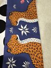 Hermes Twill Up Les Leopards In 100% Silk New Boxed