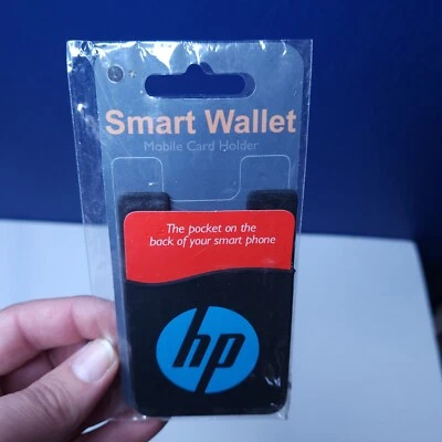 HP MOBILE SMART PHONE WALLET CREDIT CARD HOLDER NEW & SEALED Black - Image 1 of 2