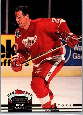 1992-93 Topps Stadium Club -#482 Brad Marsh - Image 1 of 2