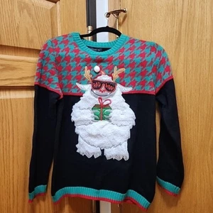Christmas Blizzard Bay Ugly Sweater Kids Boys Size XL 18-20 "RAD WRAP" - Picture 1 of 5