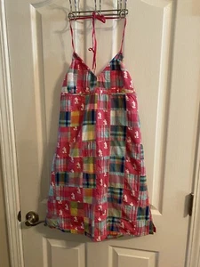 Girls Disney Park Mickey Patch Dress Size S - Picture 1 of 3