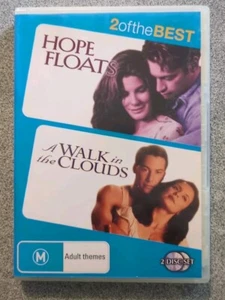 Hope Floats / A Walk in the Clouds DVD Sandra Bullock, Keanu Reeves - Picture 1 of 5
