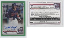 2020 Bowman Chrome Prospect Auto Green Refractor /99 Seth Gray #CPA-SG Auto