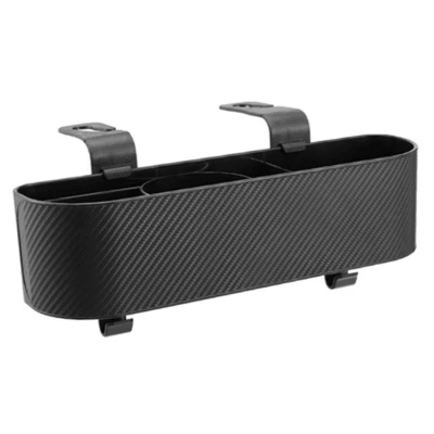 Hanging Storage Box Cup Holder Car Seat Back Phone Organizer Multifunctional ABS - Image 1 of 4