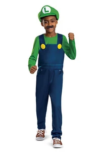 Luigi Elevated Classic Child Costume - Picture 1 of 3