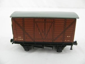 Vintage Hornby Meccano HO / OO Tin Lithograph XP 12T B755414 Box Car VG - Picture 1 of 6