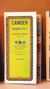 1989 Patton Straßenkarte von Camden County, New Jersey - Bild 1 von 1