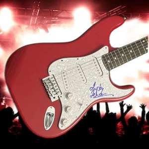 GFA Circle Jerks Drummer  * LUCKY LEHRER *  Signed Electric Guitar LA1 COA - Picture 1 of 7