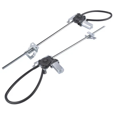 Pair Power Window Regulator w/ Motor for Freightliner FLD 112 120 132 1997-2010 - Image 1 of 4