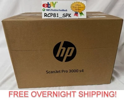 HP ScanJet Pro 3000 S4 Sheetfed Scanner | Brand New/Sealed | Free Overnight Ship - Image 1 of 4