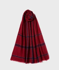 Marella Zypern Schal aus Wolle und Lurex, rot 2523546066200.003 - Bild 1 von 3