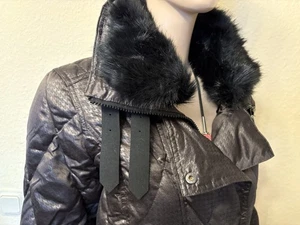 Traumhaft Biba Jacke Braun Winter Kunstpelz Daunen  Neu Gr.36 - Bild 1 von 15