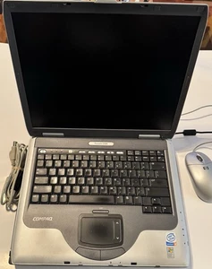 Ordenador Portátil, Compaq Presario 2500, 2.4GhZ, 960 MB RAM, 100 GB HD, Buen Estado - Imagen 1 de 20